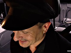 Eating steak and getting a BJ on the backseat of my car