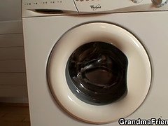 デカチン, デカパイ, フェラチオ, お婆さん, 熟年, 叫ぶ, 三人