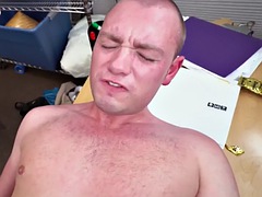 IR ass fucked stud sucks BBC in office before anal sex