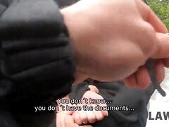 18, 茶髪の, ヨーロピアン, Hd, ポリス, ラフ, ガリガリ, ティーン