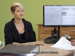 Rubia, Mamada, Sexo duro, Hd, Oficina, Pov, Coño, Adolescente