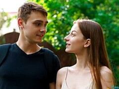 Grosser schwanz, Blasen, Hundestellung, Natürlichen titten, Zierlich, Dürr, Jungendliche (18+), Titten