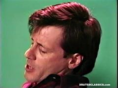 デカパイ, ブロンド, フェラチオ, エロティック, ハードコア, オッパイの, ヴィンテージ