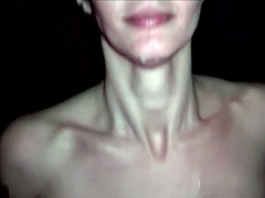 素人, デカチン, フェラする