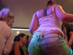 huge-boobed cfnm czech deep-throating