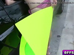 Grosse bite, Bikini, Sucer une bite, Gorge profonde, Hd, Chatte, Rousse roux, Adolescente