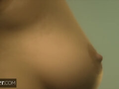 Anal, Cul, Nana, Gros seins, Brunette brune, Hard, Léchez, Chatte