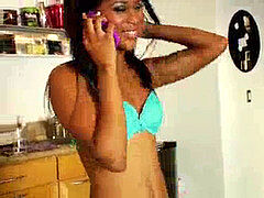 Noire, Sucer une bite, Éjaculation interne, Tir de sperme, Noir ébène, Adolescente