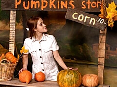 18, 素人, デカパイ, 指いじり, オナニー, 一人, ストリッピング, ティーン