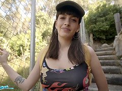 Leie, Blasen, Hardcore, Hd, Im freien, Realität, Tätowierung, Jungendliche (18+)