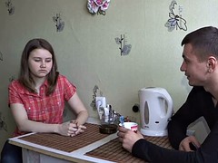 Amateur, Sucer une bite, Petite amie, Hard, Russe