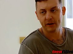 Gros cul, Grosse bite, Éjaculation interne, Tir de sperme, Hd, Fille latino, Adolescente, Nénés