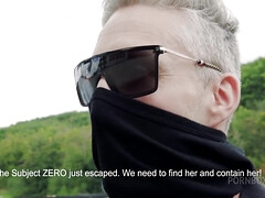 Mooi, Grote lul, Rondborstig, Interraciaal, Orgasme, Buiten, Tatoeage, Tieten likken