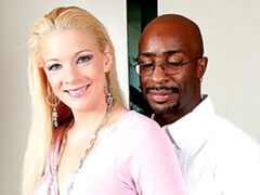 In den arsch, Grosser arsch, Grosser schwanz, Grosse titten, Blondine, Blasen, Hundestellung, Milf