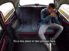 Hot fuck after sexy backseat photos