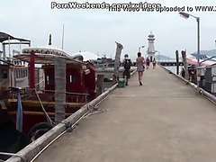 Bikini girls sex on vacation