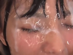 Asiático, Mamada, Bukkake, Corridas, Grupo, Hd, Japonés