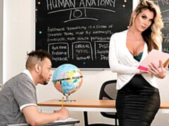 Большие сиськи, Блондинки, Минет, Поцелуи, Лизание, Киски, Учитель, Сиськи