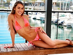 Cul, Grosse bite, Bikini, Hard, Petite femme, Pov, Maigrichonne, Nénés