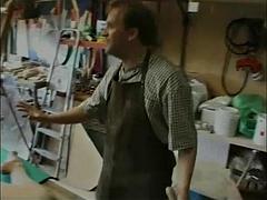 Leie, Tussi, Blasen, Besamung, Spermaladung, Fetisch, Faustfick, Vintage
