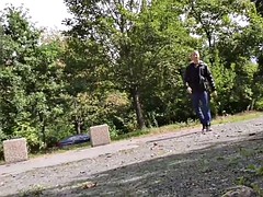 hunt4k. outdoor sex for money is new experience in beauty's life