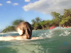 Amateur, Muñeca, Novia, Desnudo, Al aire libre, Pov, Público, Coño