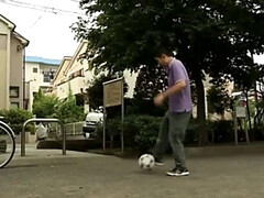 Beauteous buxomy Japanese MILF Sayoko Kuroki is sucking my dick at workplace