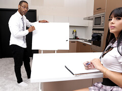 Черные, Член, Двойное проникновение, Сперма на лице