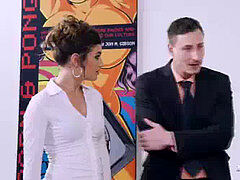 Минет, Брюнетки, Семяизвержение, Европейки, Сперма на лице, Волосатые, Белье, Испанки