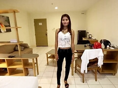 Nana, Gros seins, Queue, En levrette, Hard, Thaïlandaise, Serré, Nénés