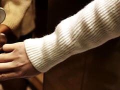 素人, ブーツ, 兄弟, 衣服着たままセックス, 公共