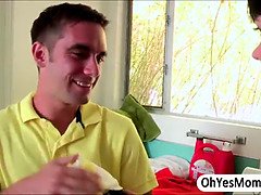 Milf eva takes advantage to cassandras bf and they get caught