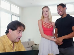 Rubia, Mamada, Novia, Hd, Interracial, Montar, Flaco, Adolescente