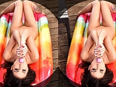 En tercera dimension, Hembra, Hd, Masturbación, Realidad, Solo, Adolescente, Juguetes