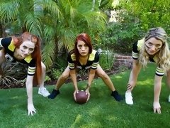 Arsch, Grosser arsch, Blasen, Handjob, Rotschopf, Sport, Jungendliche (18+), Zug