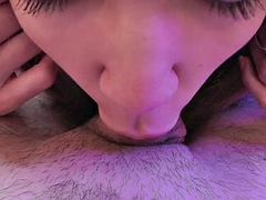 素人, デカチン, フェラチオ, カワイイ, ハメ撮り, フェラする, ティーン