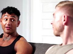 アナル, デカチン, イく瞬間, イマラチオ, ゲイ, 異人種間, シゴき, 現実