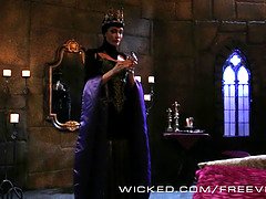 フェラチオ, グループ, Hd, ポルノスター, 息子, 三人, オッパイの