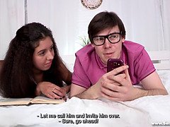 18 ans, Amateur, Sucer une bite, Cocu, Hd, Chatte, Adolescente, Nénés