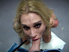 ブロンド, イマラチオ, 服従, 手コキする, ヒール, レザー, ナイロン, ハメ撮り