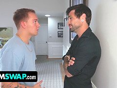 デカ尻, デカパイ, フェラチオ, イく瞬間, 淫乱熟女, オマンコ, 叫ぶ, 三人