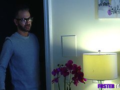 Slaapkamer, Pijpbeurt, Zichtbare schaamlippen, Hondjeshouding, Hd, Natuurlijke tieten, Slipje, Rijden