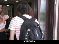 Grosser schwanz, Grosse titten, Vollbusig, Schwanz, Hardcore, Hd, Milf, Titten