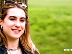 Linda, Hembra, Alemán, Hd, Masturbación, Pezones, Solo, Tetas