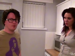 フェラチオ, 茶髪の, イく瞬間, ヨーロピアン, 顔射