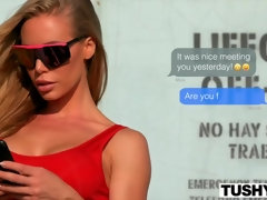 Grosse bite, Blonde, Sucer une bite, Plantureuse, Béant, Hard, Léchez, Chatte