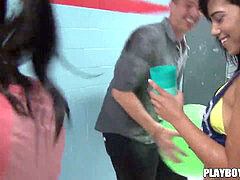 Universidad, Grupo, Orgía, Fiesta, Adolescente