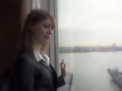 素人, オフィス, ソフトコア, オッパイの