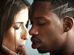 Schwarz, Blondine, Blasen, Handjob, Interrassisch, Lecken, Muschi, Dürr