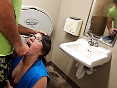 Cute Asian Teen Employee Sneaks Quickie on Lunch Break - Cum in Mouth